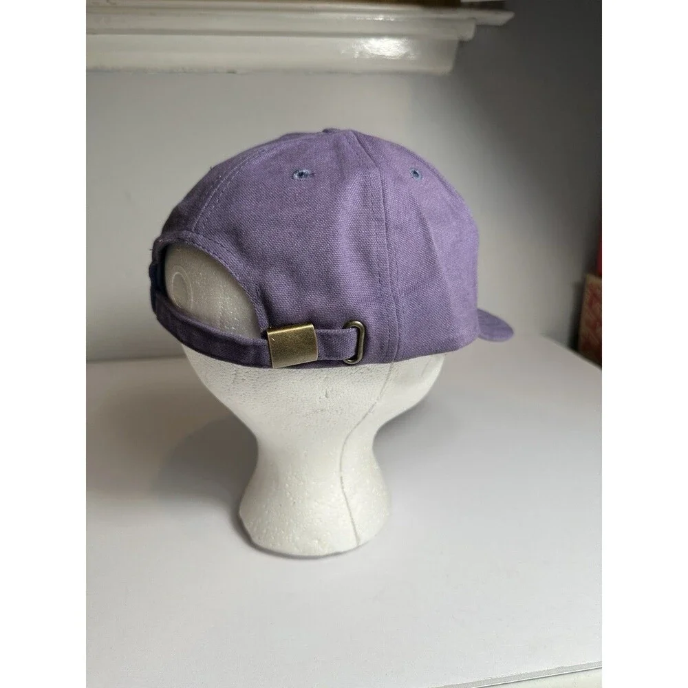 Blank Strapback Baseball Hat Four Seasons Purple Outdoor Cap See Pics Vintage